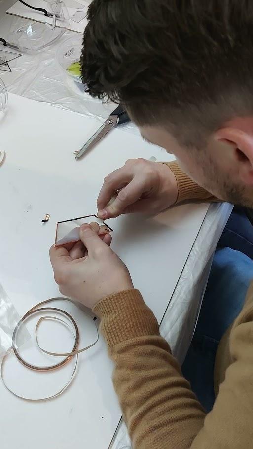 Glas in lood - Tiffany style (4,5u) door Luzatone in HOEGAARDEN - Foto