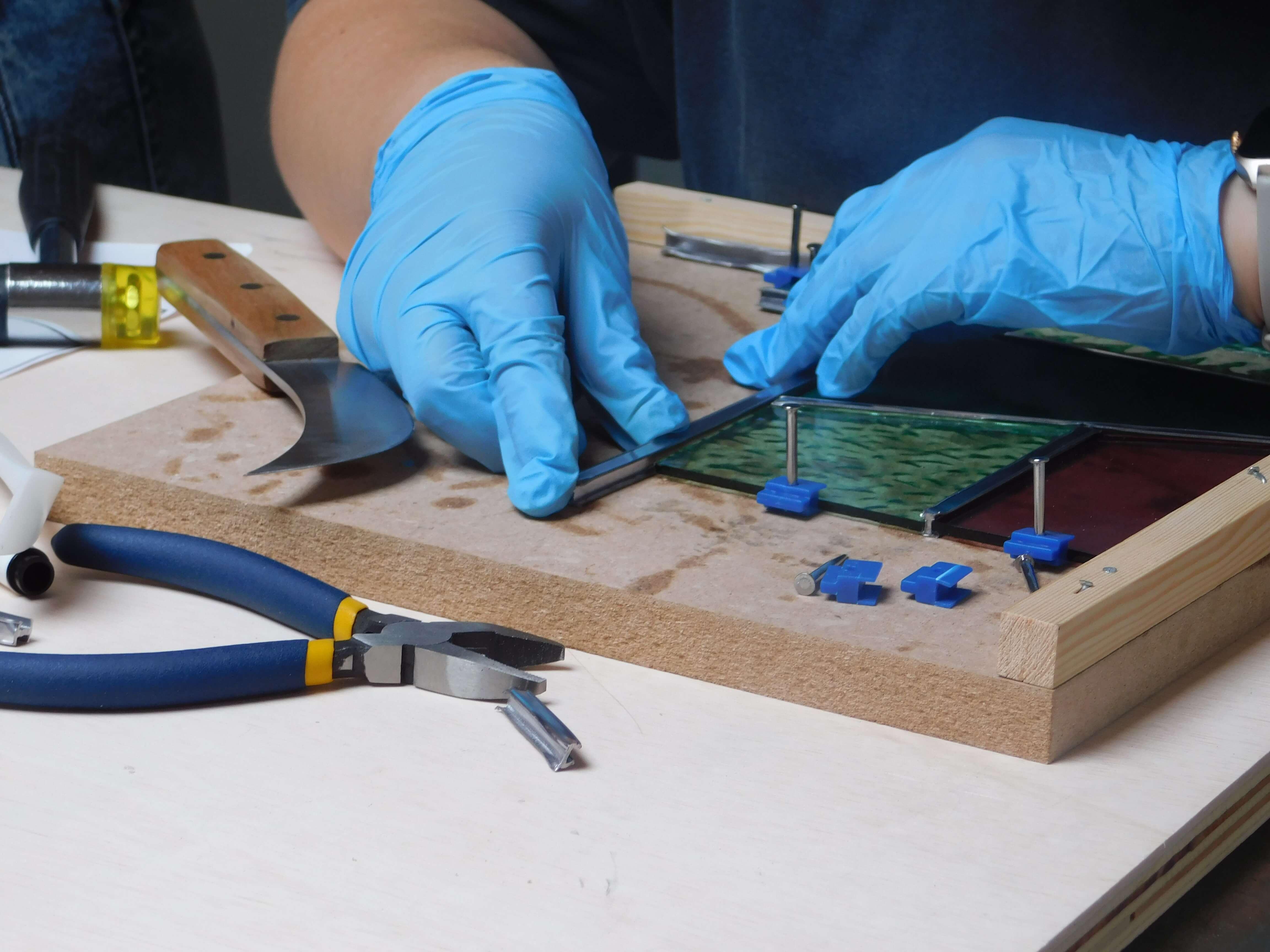Glas-in-lood voor beginners: maak je eigen glasraam - Foto