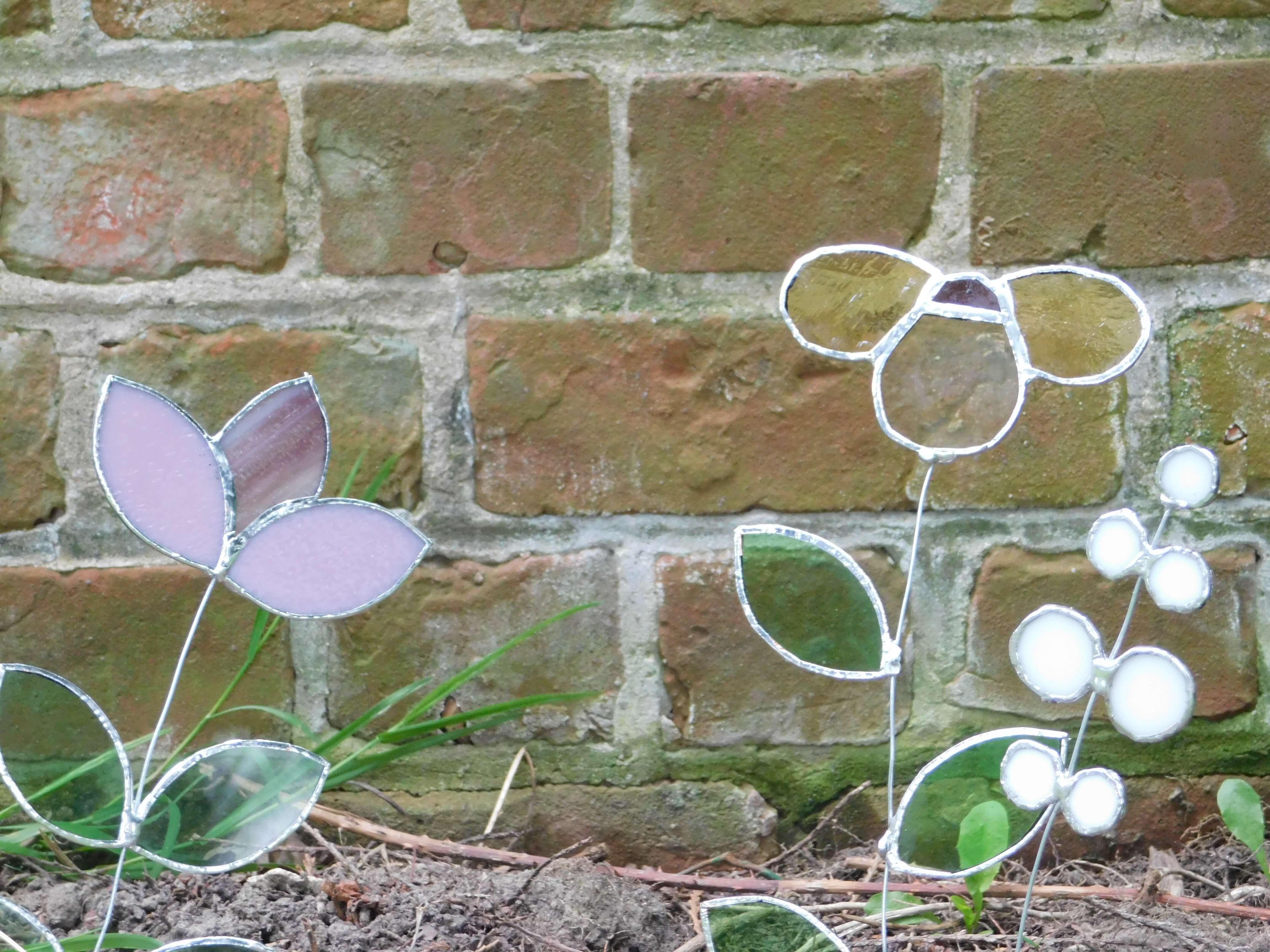 Glas in lood: Eigen creatie in koperfolie - Foto