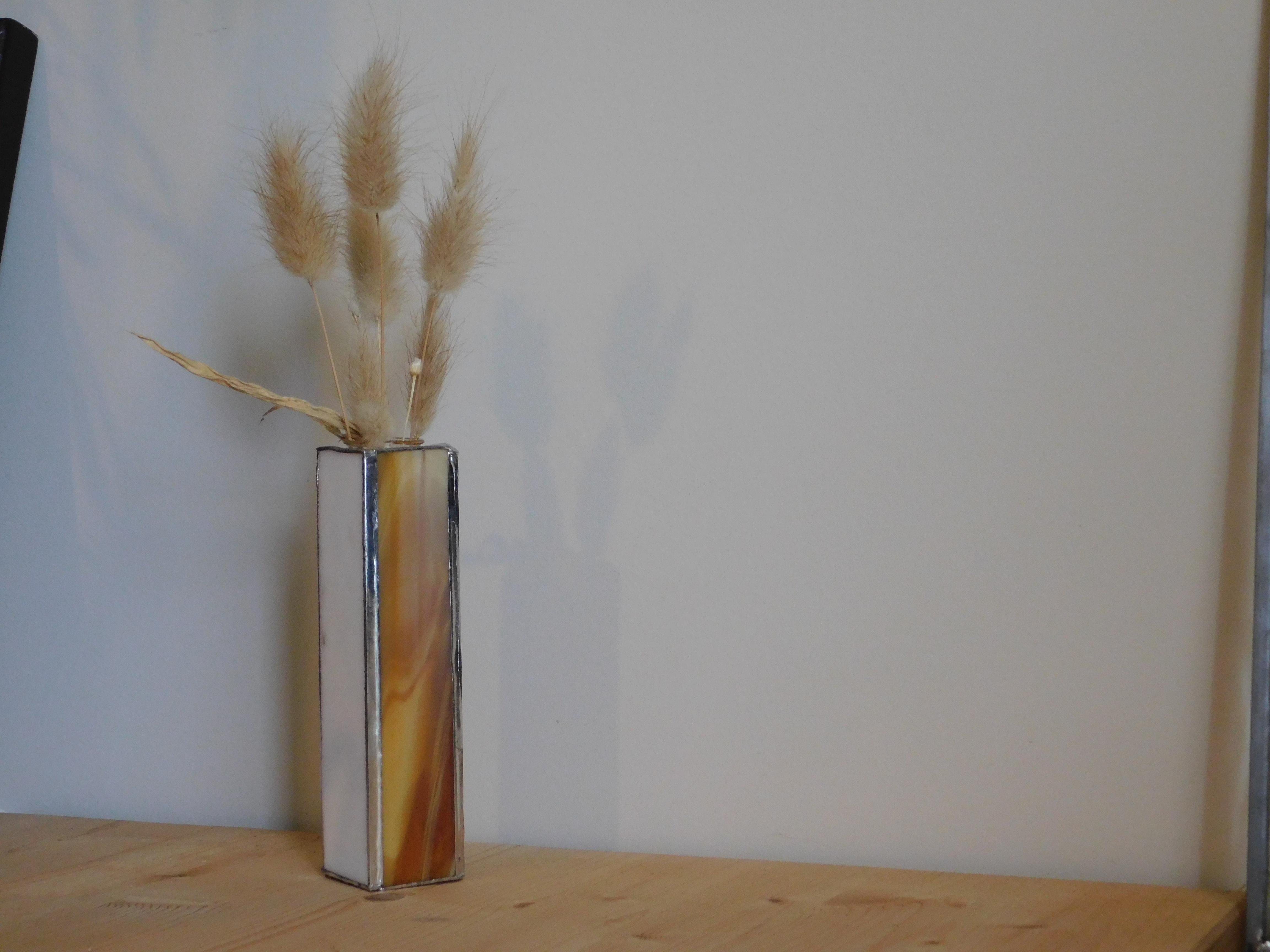 Glas in lood: Eigen creatie in koperfolie - Foto