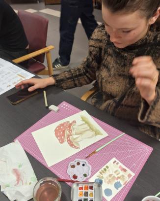 AQUAREL WORKSHOP - MECHELEN - HERFSTDIEREN