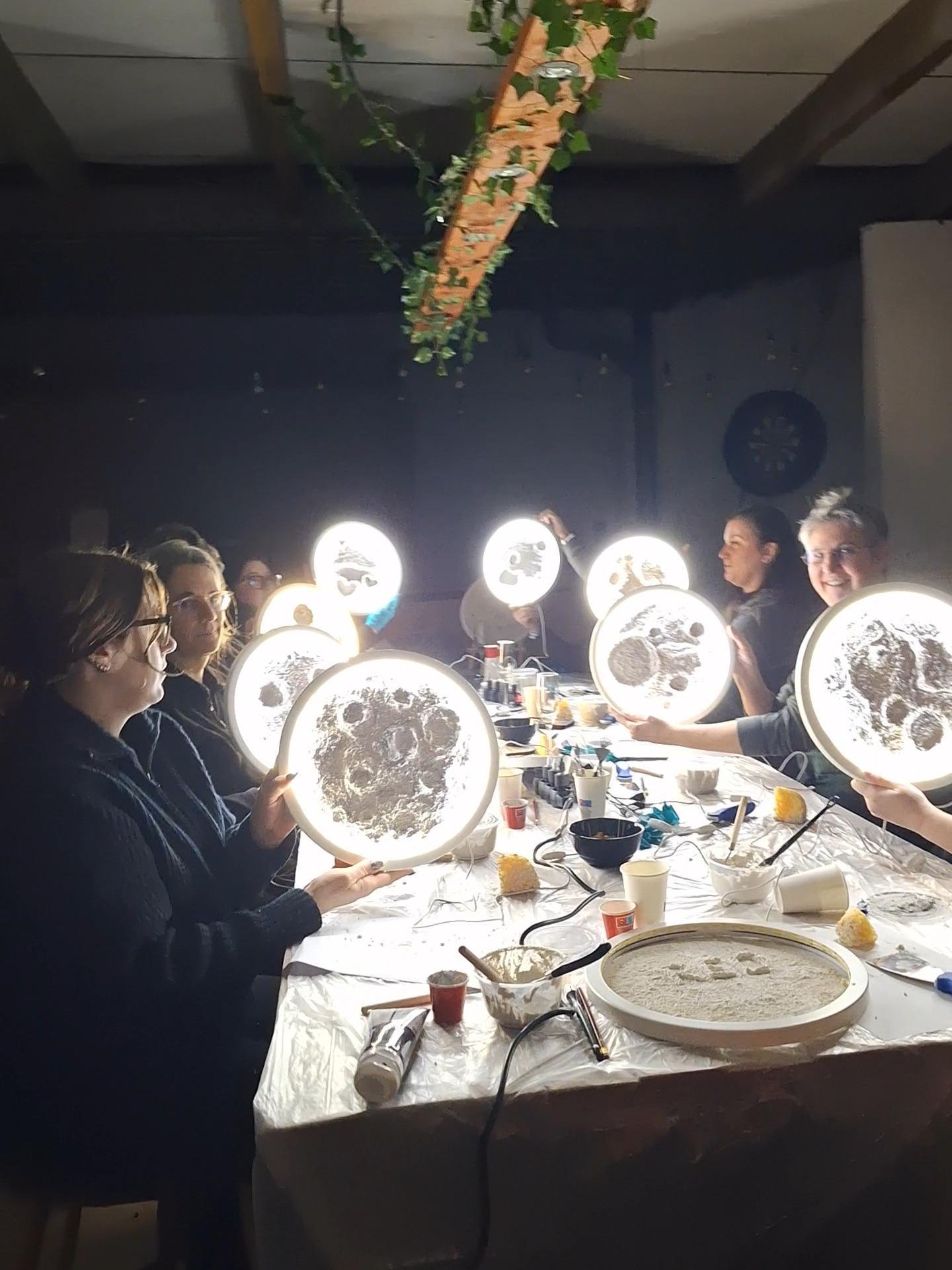 3D MOONLAMP EXPERIENCE - MECHELEN - MAAK JE EIGEN MAANLAMP - Foto