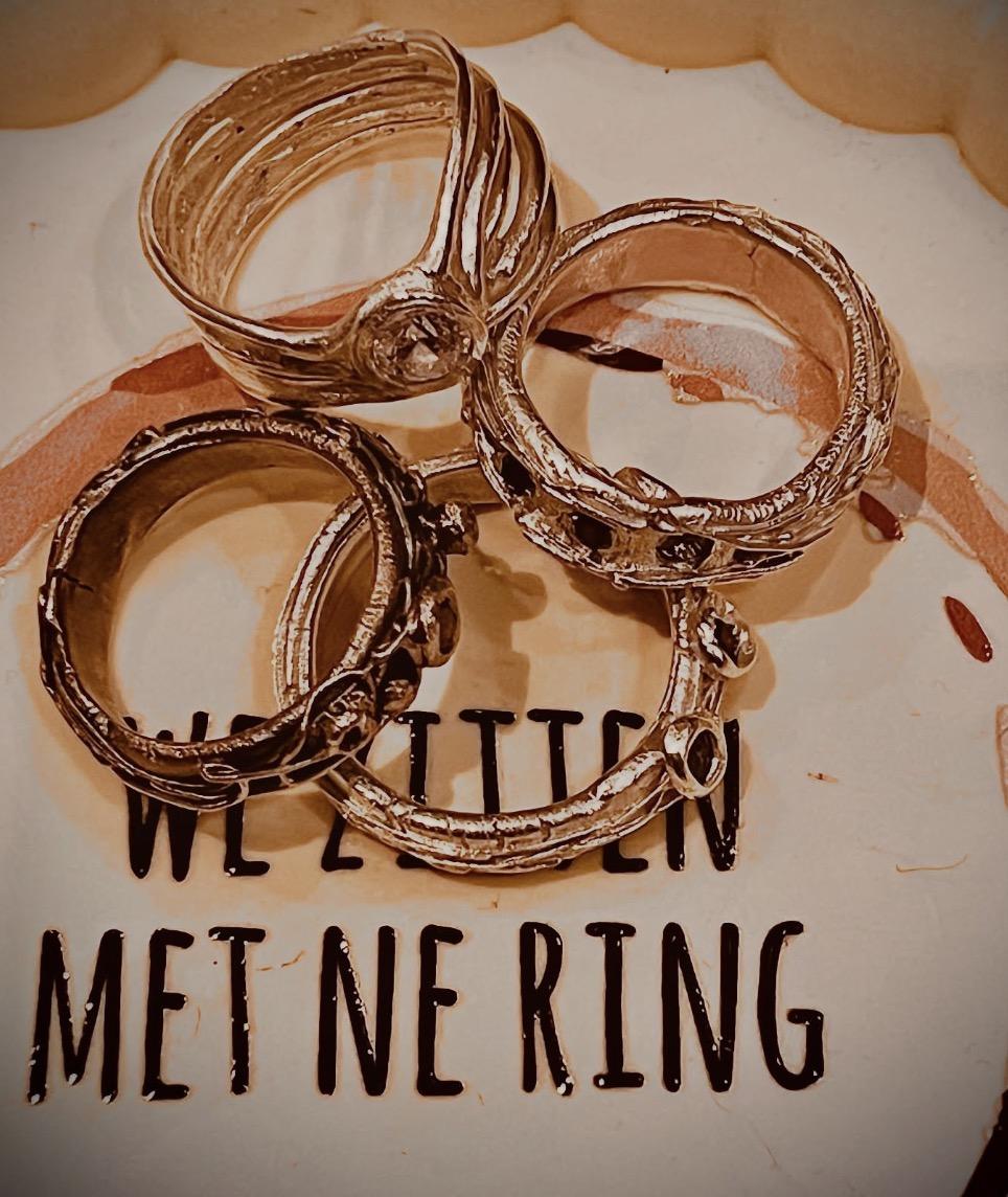 Zilverklei Ring - Foto