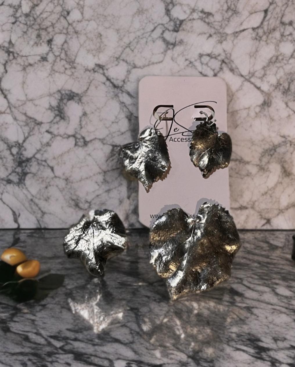 Botanische juwelen met zilverklei (ACS) - Foto