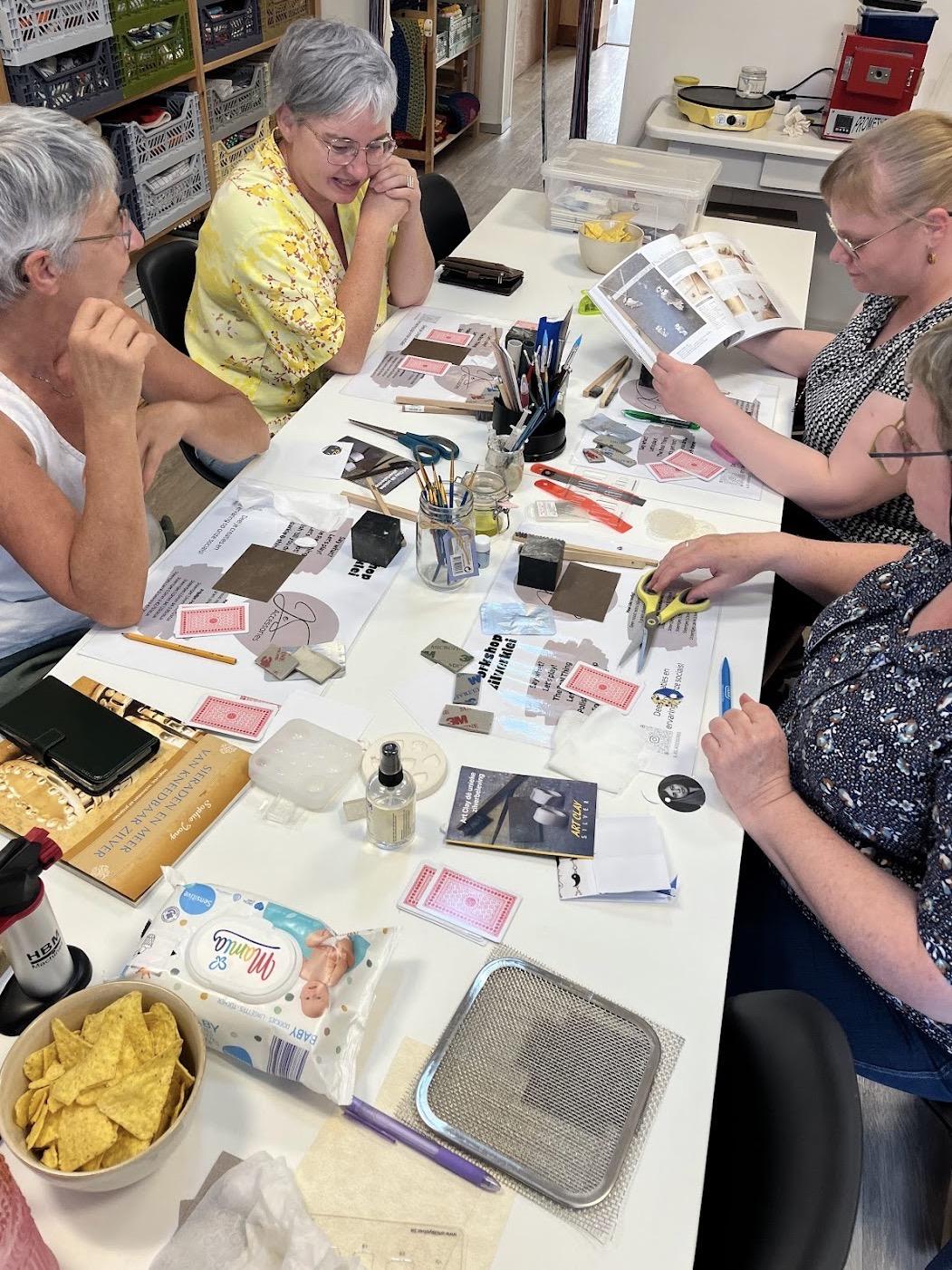 Zilverklei Ring - Foto