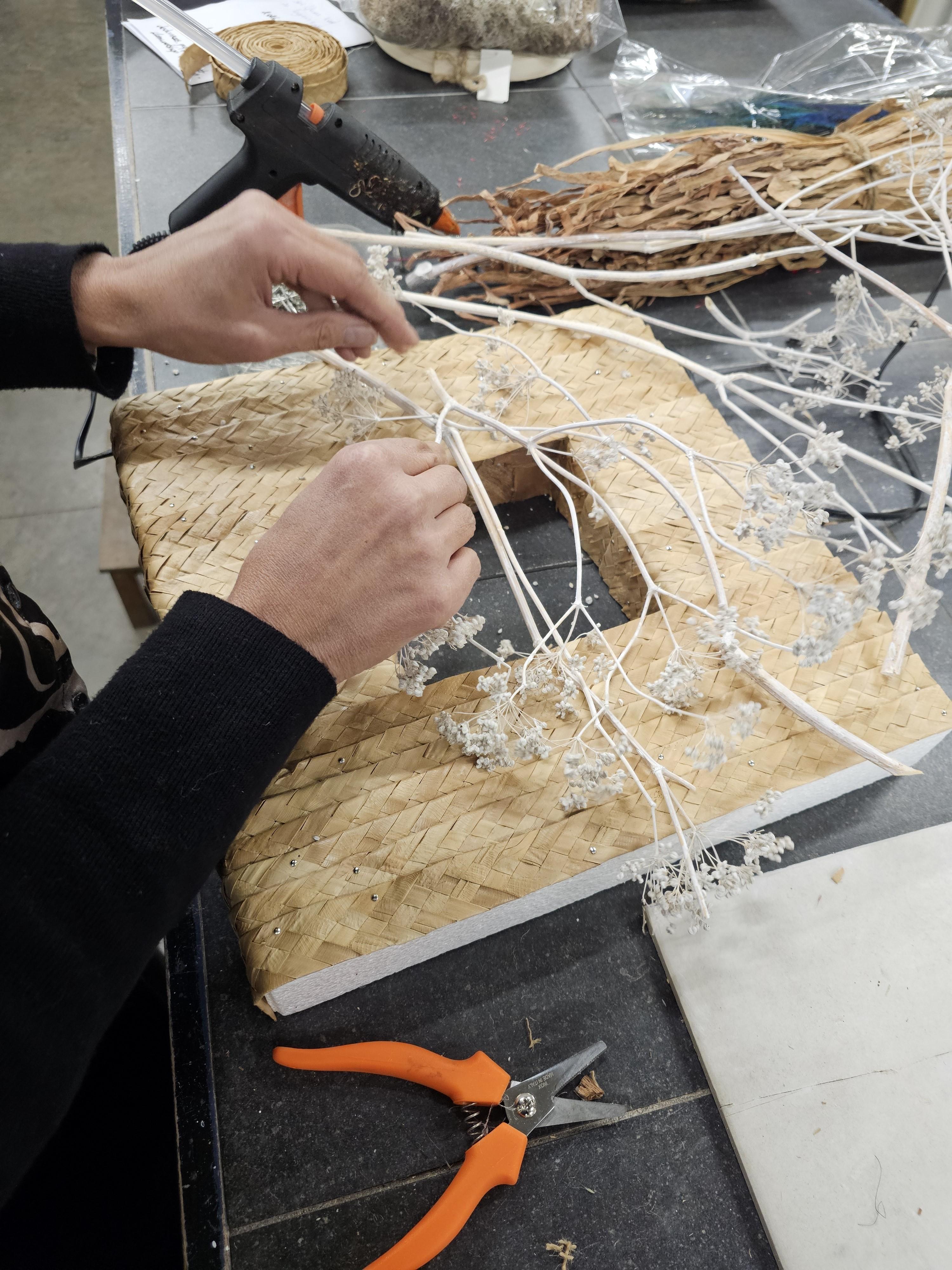 Decoratief vierkant - Foto