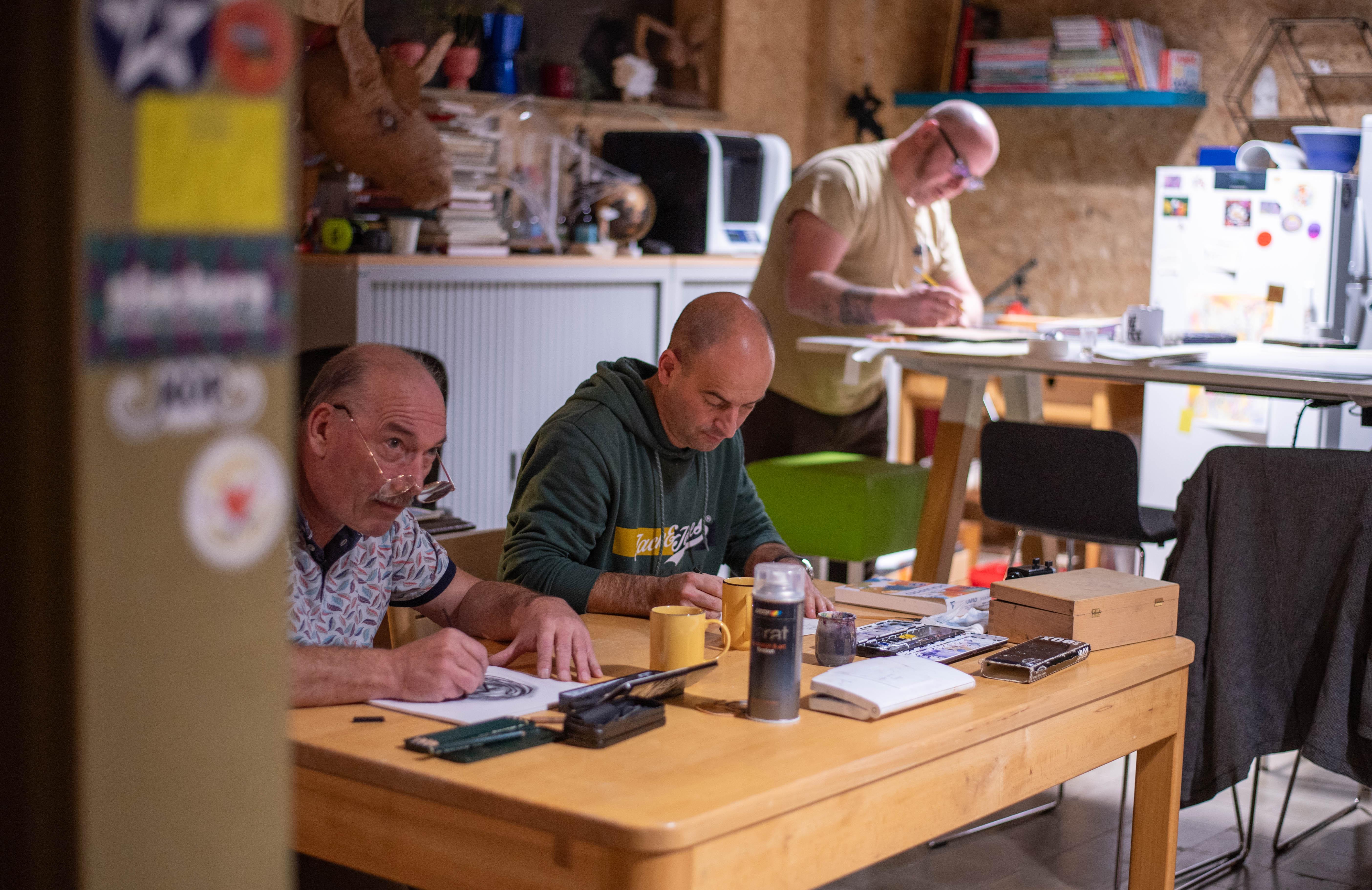 Levend Modeltekenen - Foto