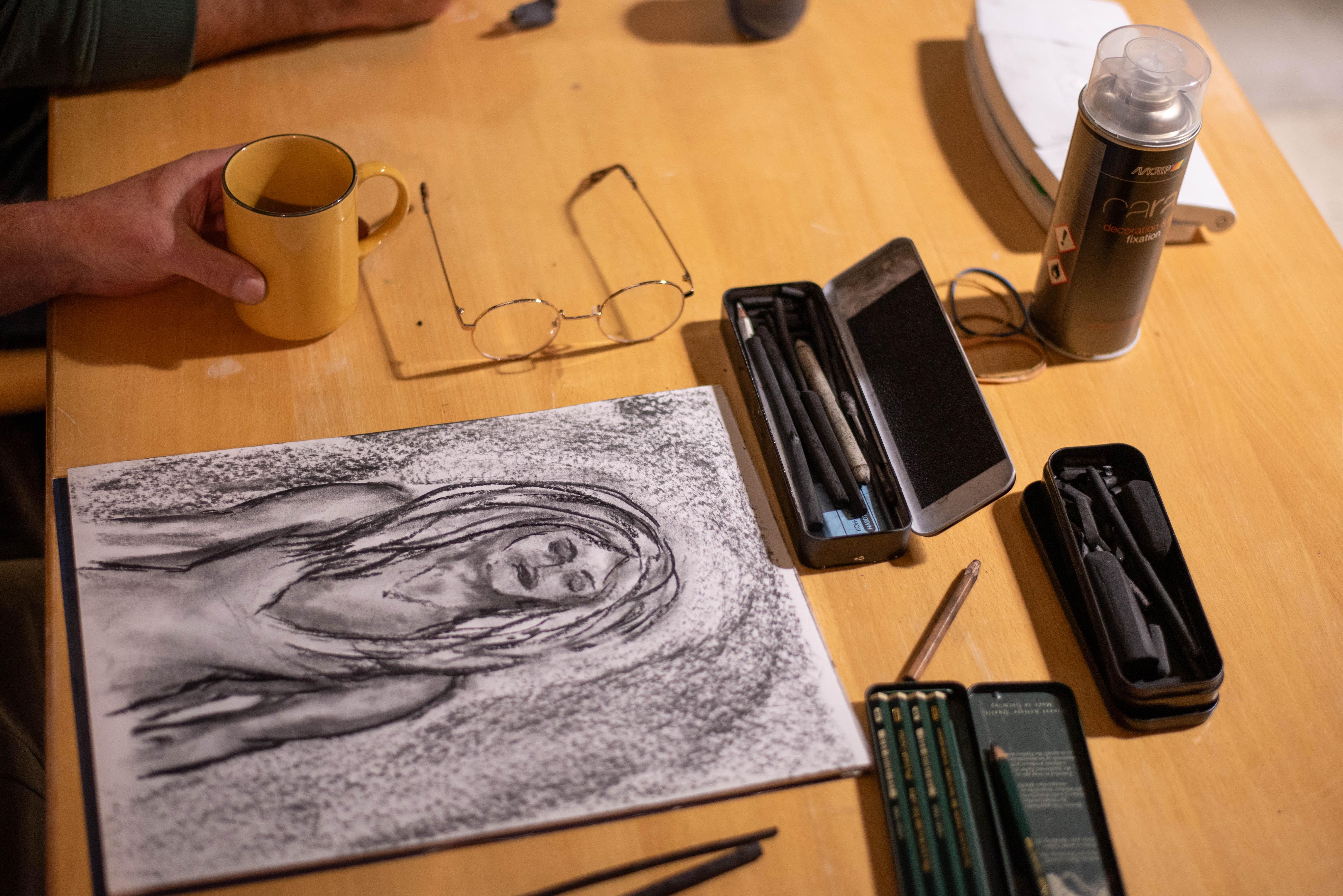 Levend Modeltekenen - Foto