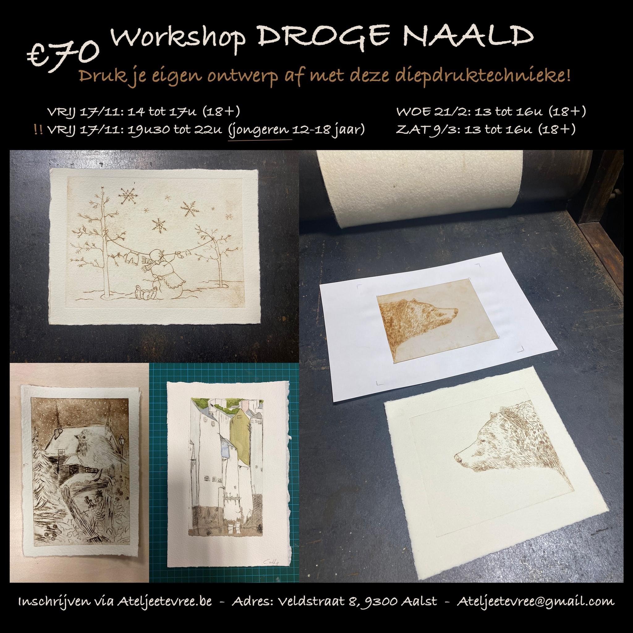 Droge Naald (Etstechniek) - Foto