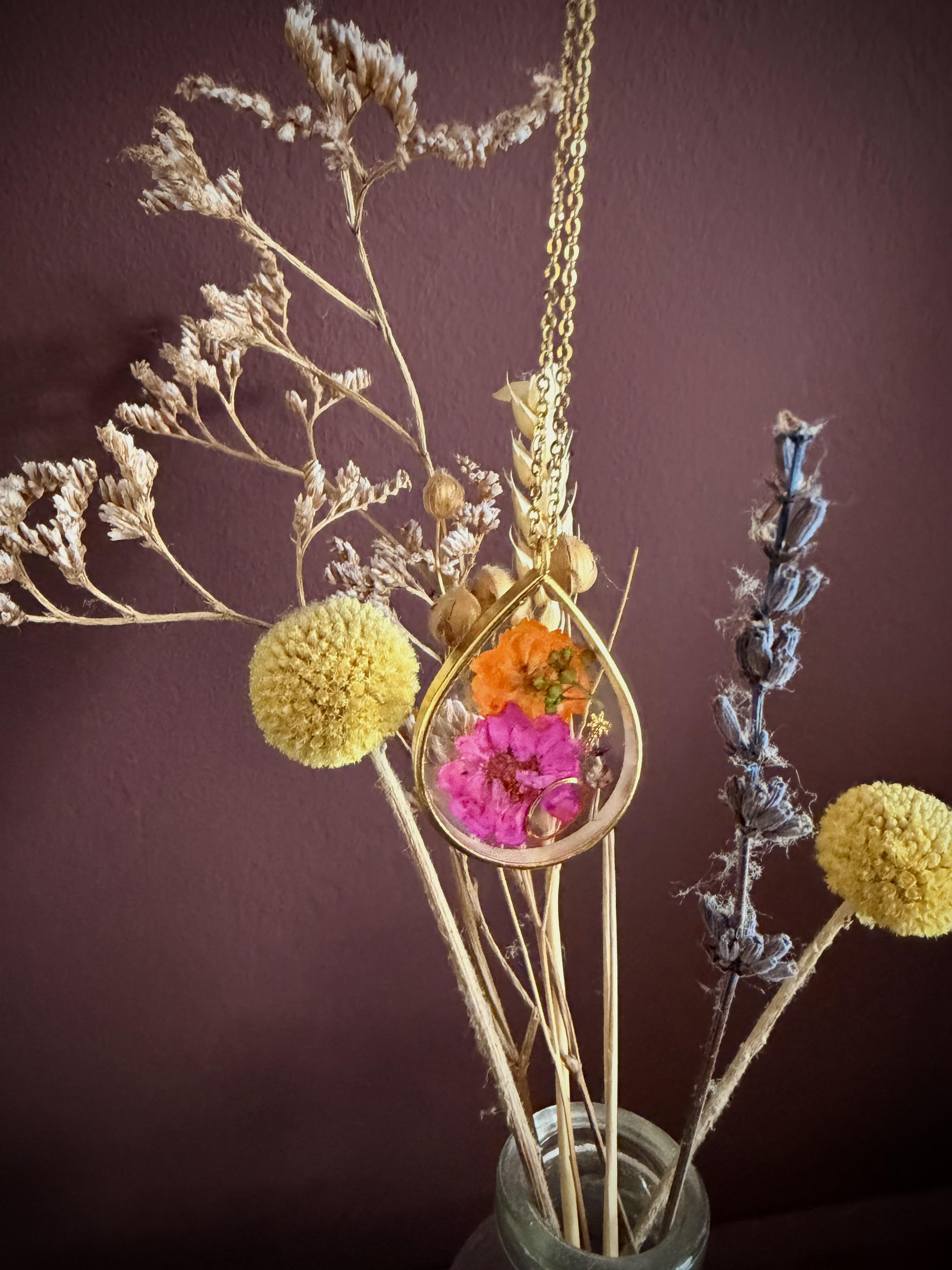 Botanische sieraden UV Resin - Foto