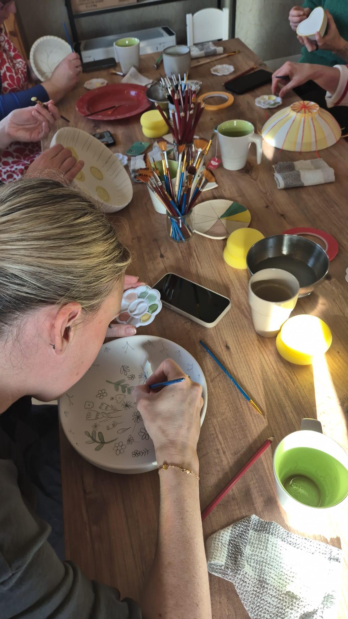 Pottery Painting Workshop - Summer edition - Foto