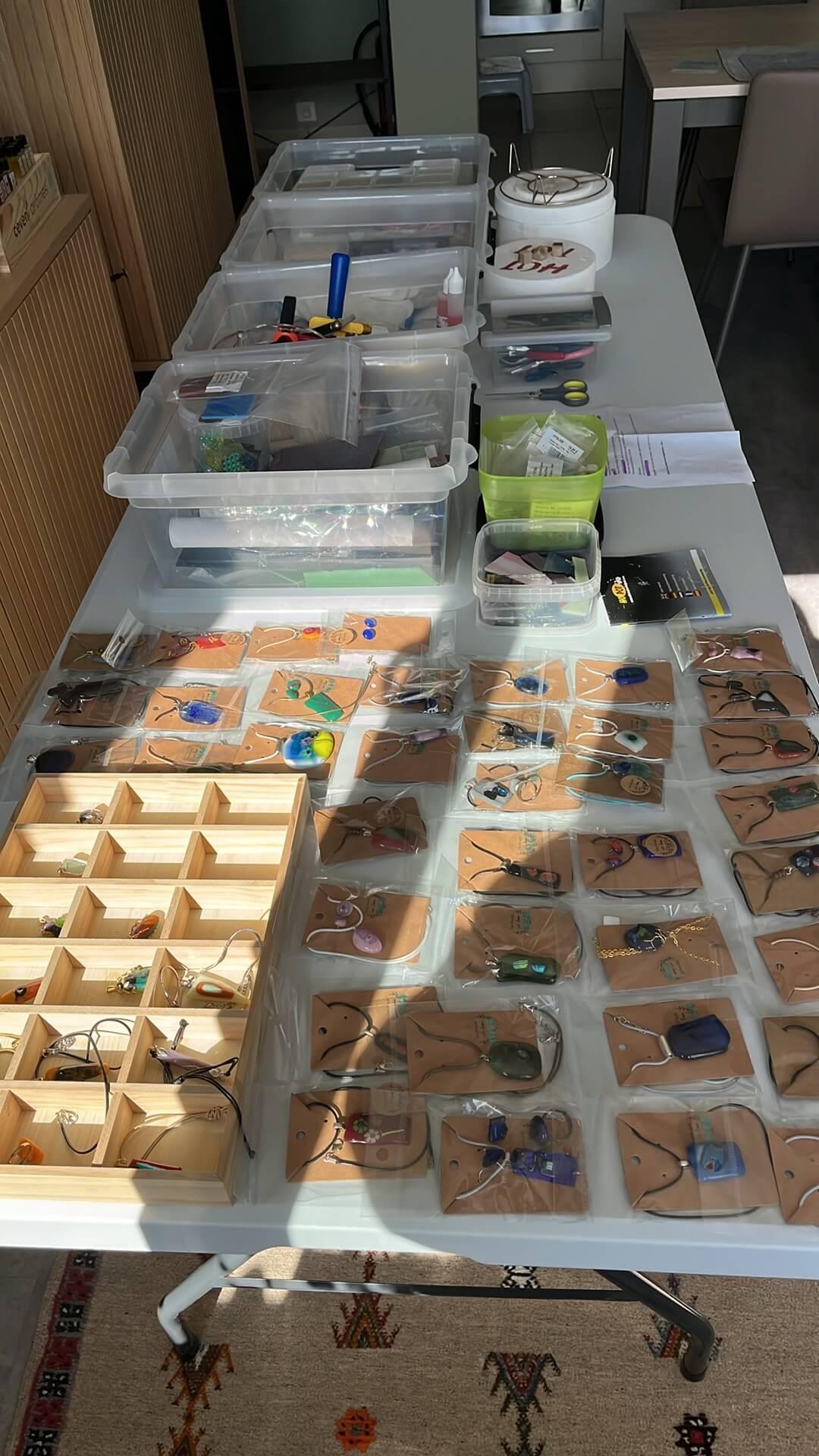 Juwelen maken in Glasfusing / Hotpot - Foto