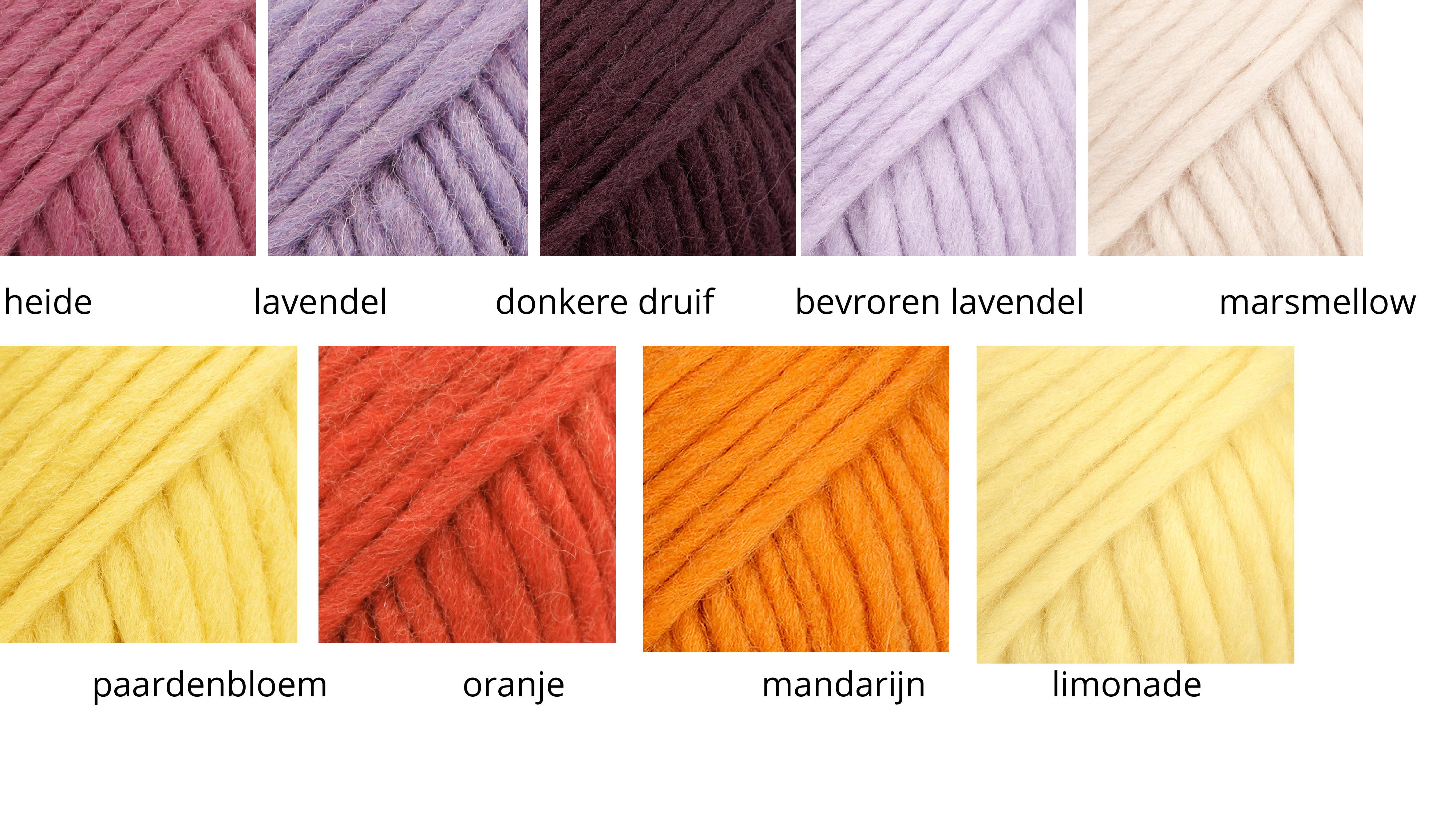 brei je hippe haarband uit 100% wol - DIY kit - Foto