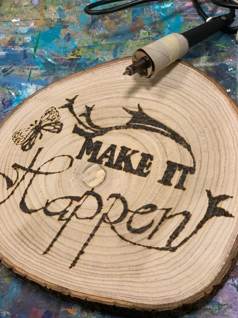 Houtbranden workshop voor groepen - Foto