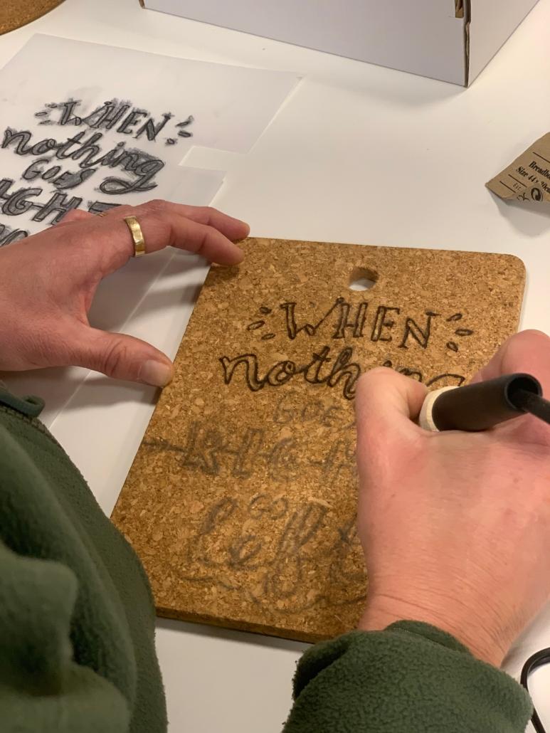 Houtbranden workshop voor groepen - Foto