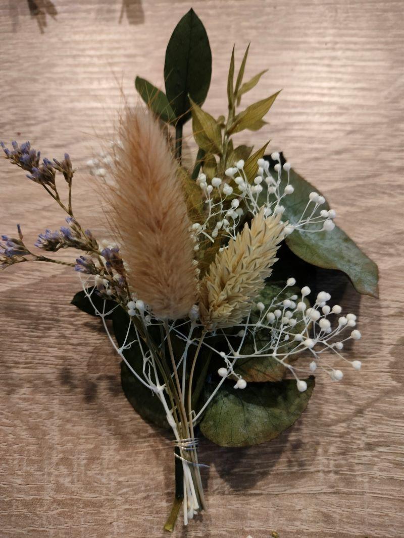 Workshop Festoen met droogbloemen - Foto