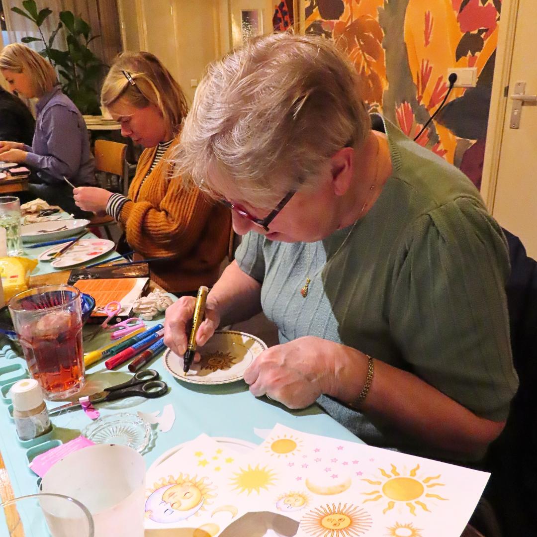 Toffe Bordjes & Tegels - Upcycle workshop - Foto