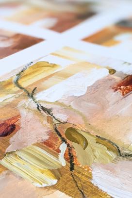 Dag Workshop 'Expressie in Acryl ' Abract Acryl schilderen!