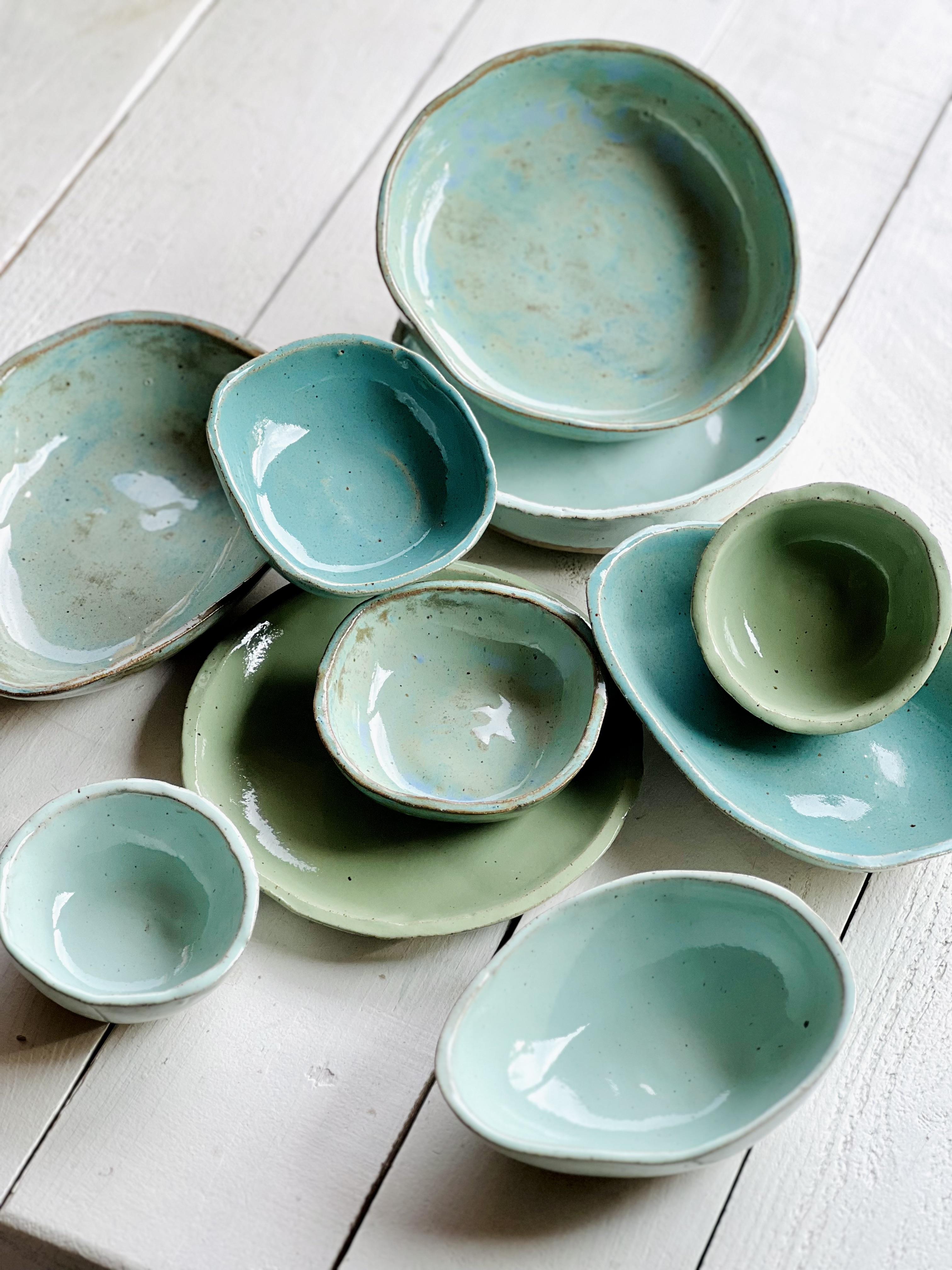 Tapasset keramiek boetseren en glazuren - Foto