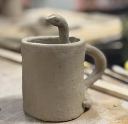 Keramiek in handopbouw - je eigen mok - Foto