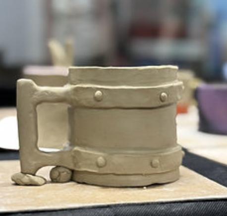 Keramiek in handopbouw - je eigen mok - Foto