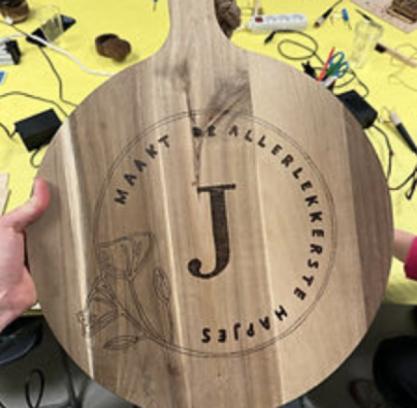 Houtbranden / pyrografie workshop