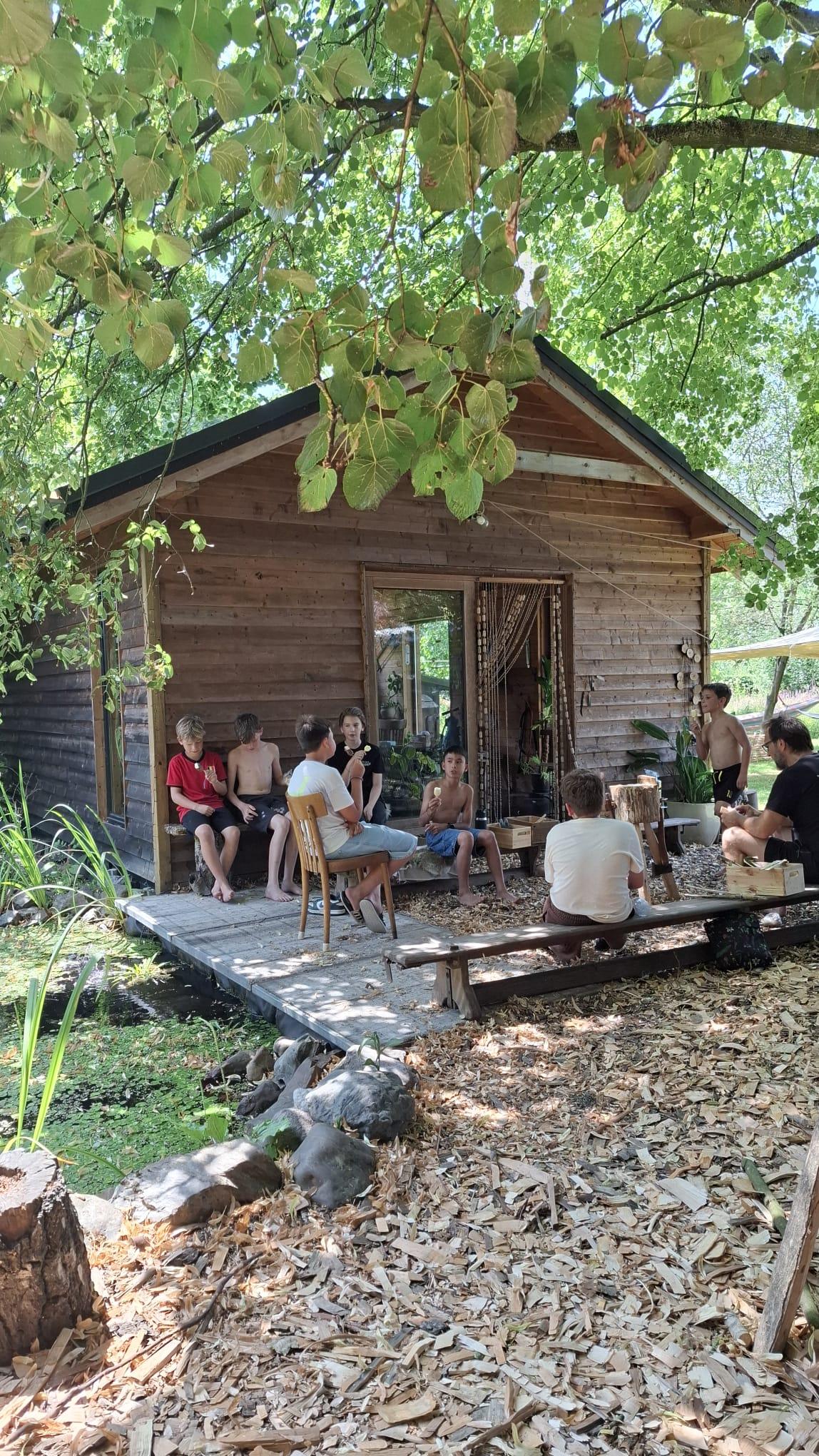 Paaskamp Houtverkenners 2e week - Foto