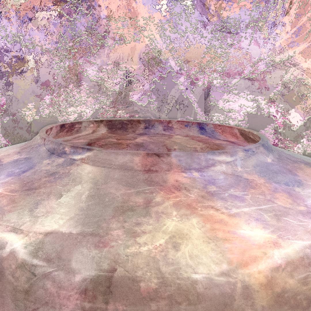 Groepsworkshop rijstpapier op glas - Foto