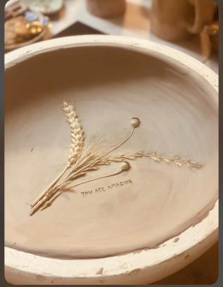 Workshop "lente in je bord" 4 borden