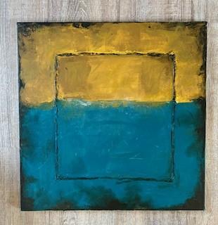 WORKSHOP - SCHILDEREN MET STRUCTUURPASTA en ACRYL - Foto