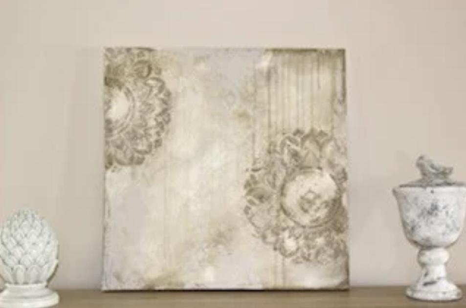 WORKSHOP - SCHILDEREN MET STRUCTUURPASTA en ACRYL - Foto