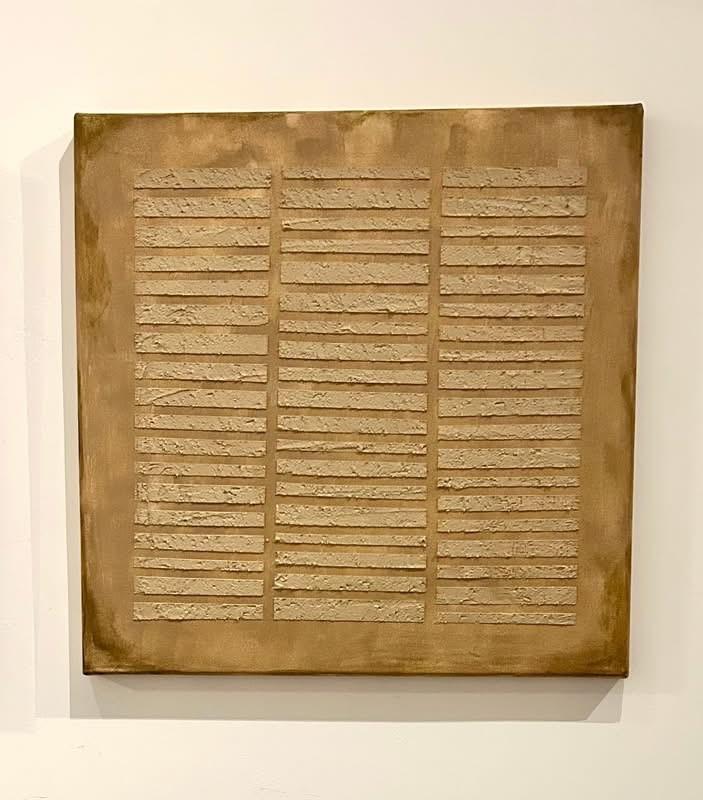 WORKSHOP - SCHILDEREN MET STRUCTUURPASTA en ACRYL - Foto