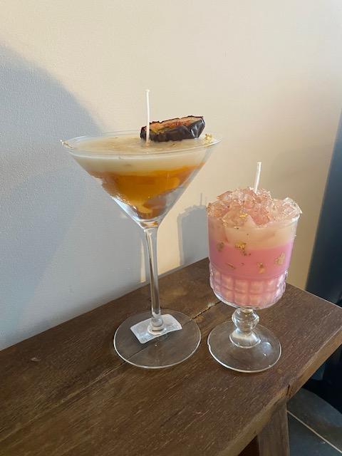 🍸 Workshop: Maak je favoriete cocktail in de vorm van een kaars  (candle)🕯️ - Foto