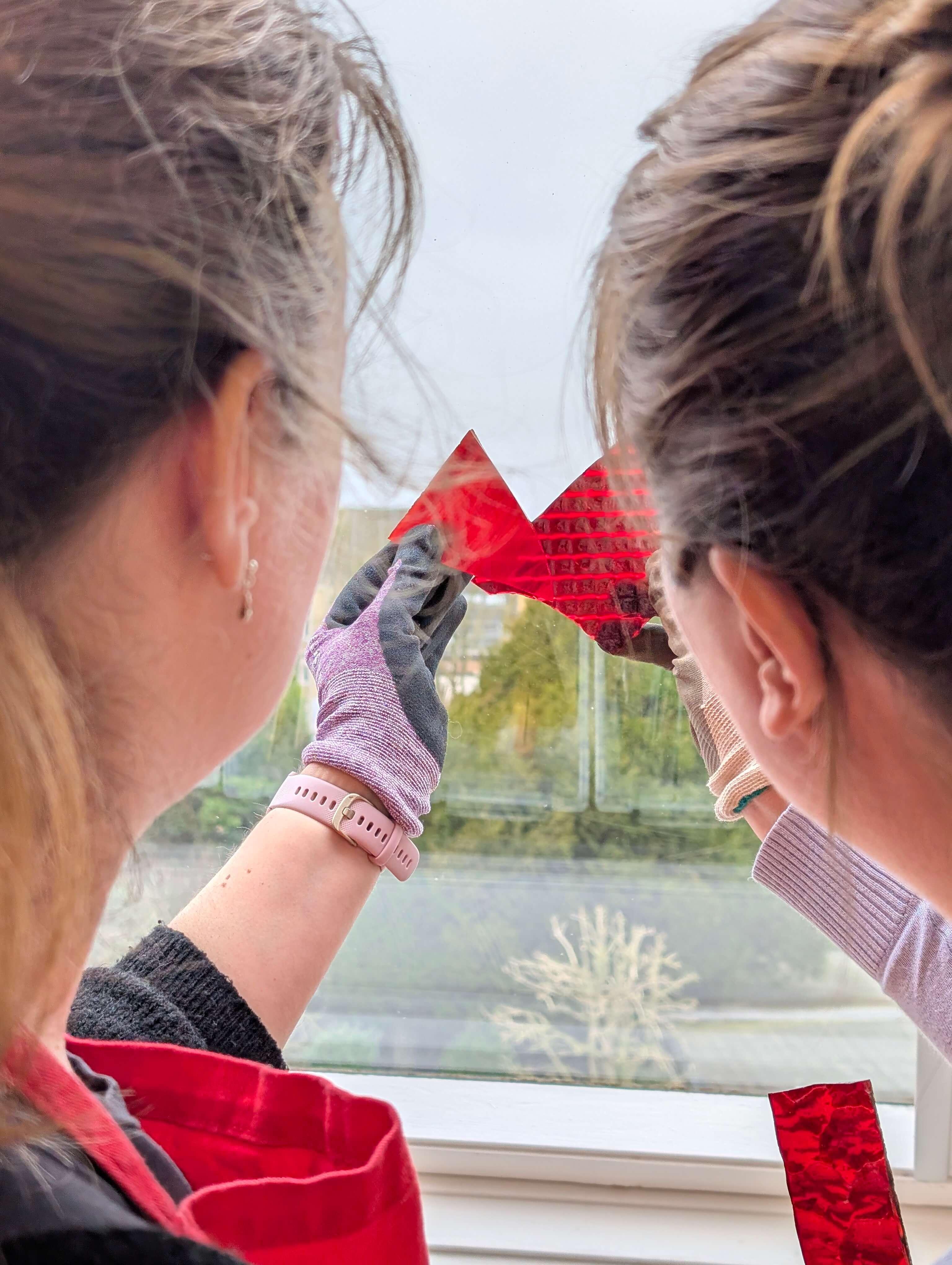 Workshop glas-in-lood: koperfolietechniek/ Tiffany - Foto