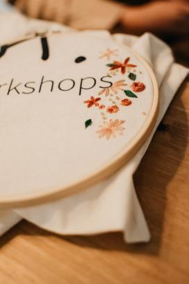 šø Bloemen & basissteken - Workshop borduren