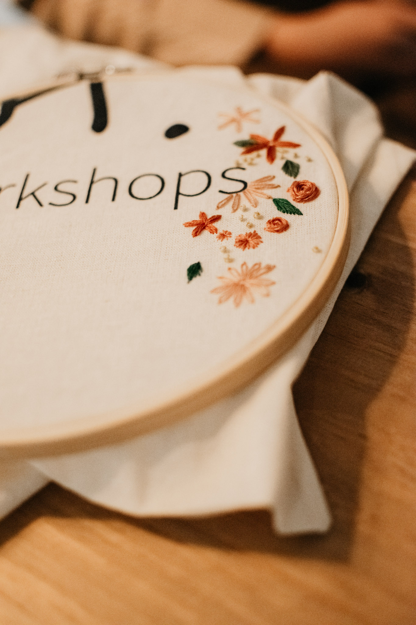 🌸 Bloemen & basissteken - Workshop borduren