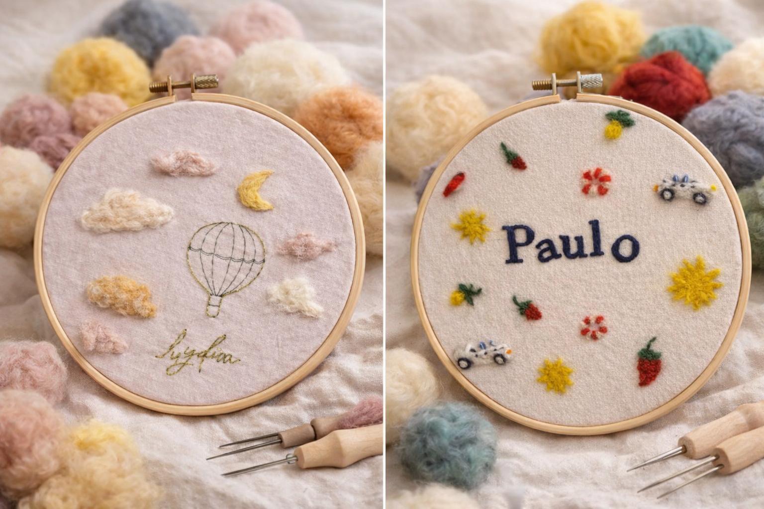 🐑 Naaldvilten portret in 2D - Workshop - Foto