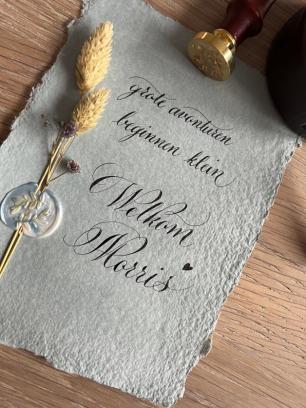 Copperplate Kalligrafie - Vervolg