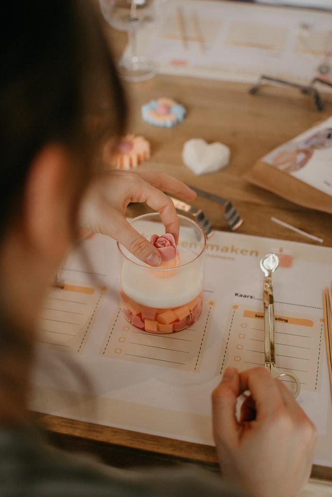 Luxe geurkaarsen workshop - Foto