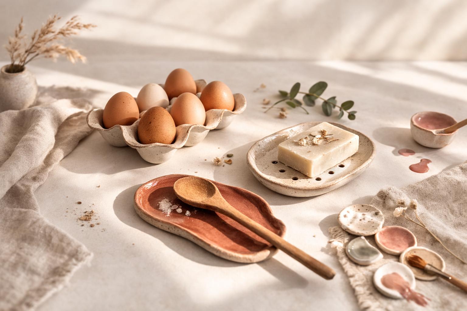 š„ Functionele trio set - Workshop keramiek - Foto