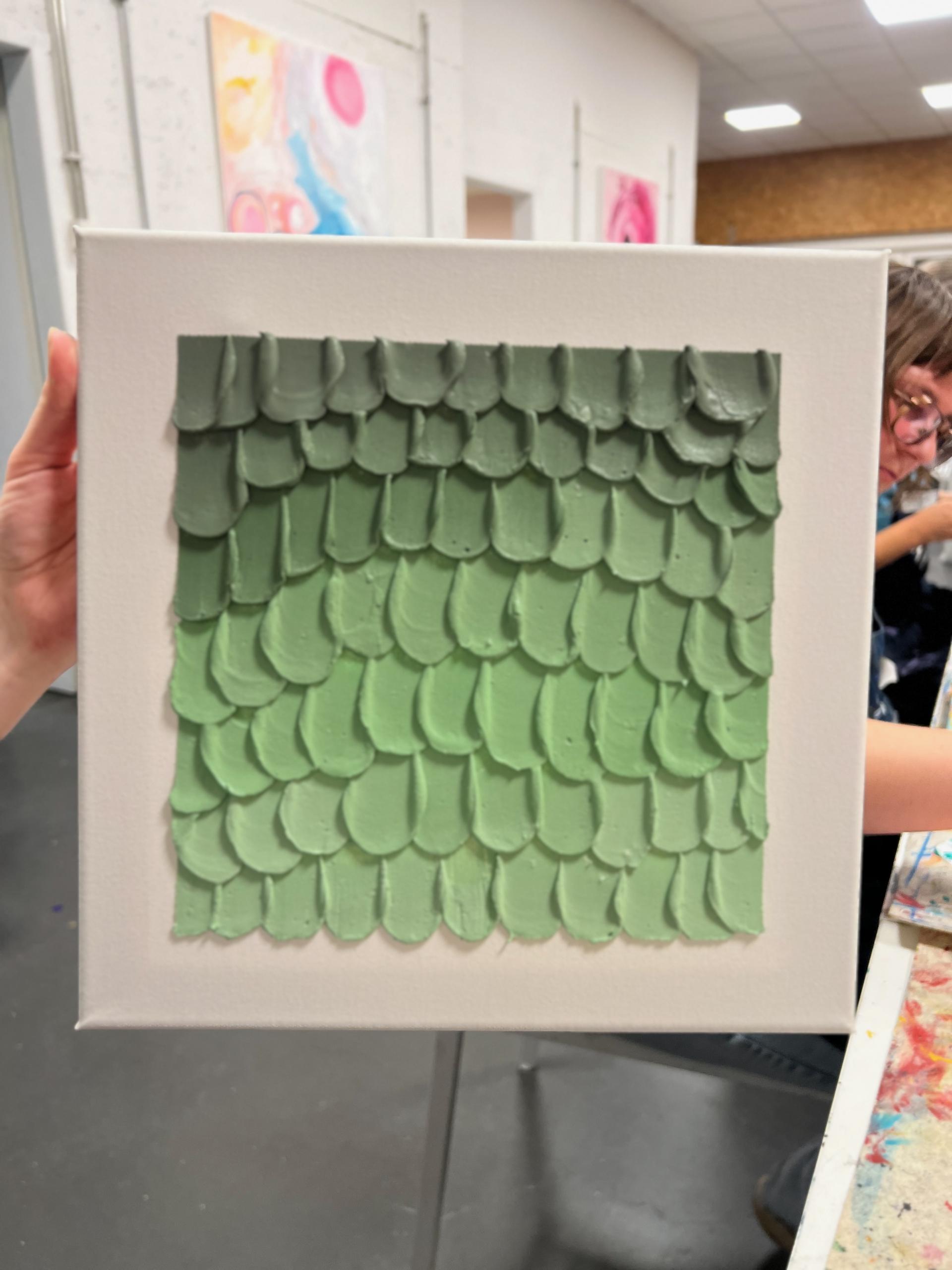 Acryl: schilderen met structuren juni - Foto