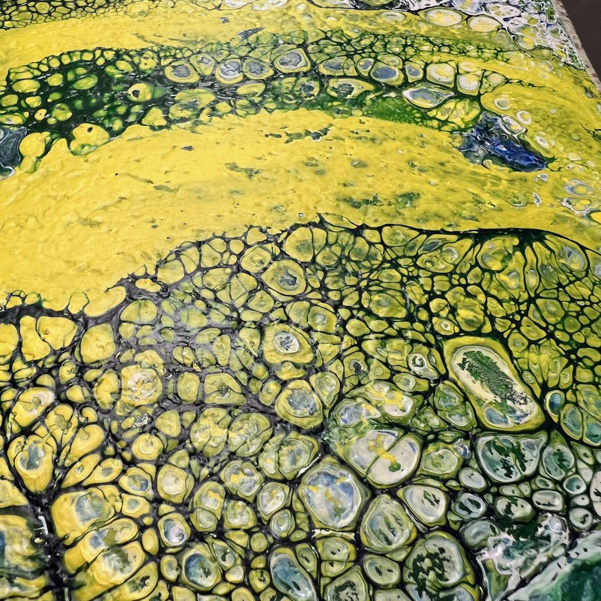 Acrylic pouring/fluid art: basisopleiding en eigen creatie maart - Foto