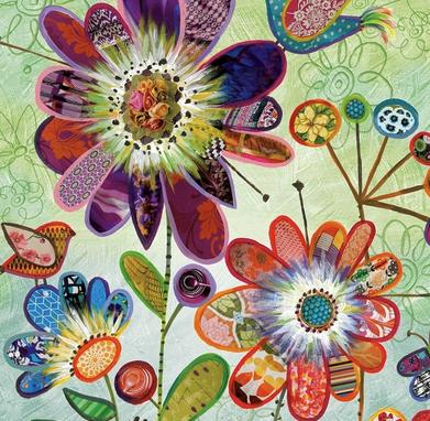 Schilderen met acryl: Colori Flori: Lori Siebert - Foto