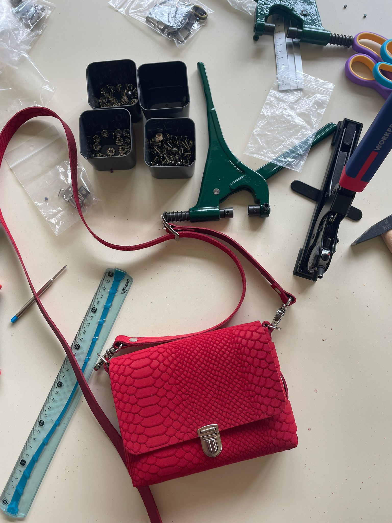 Workshop - Lederen handtas