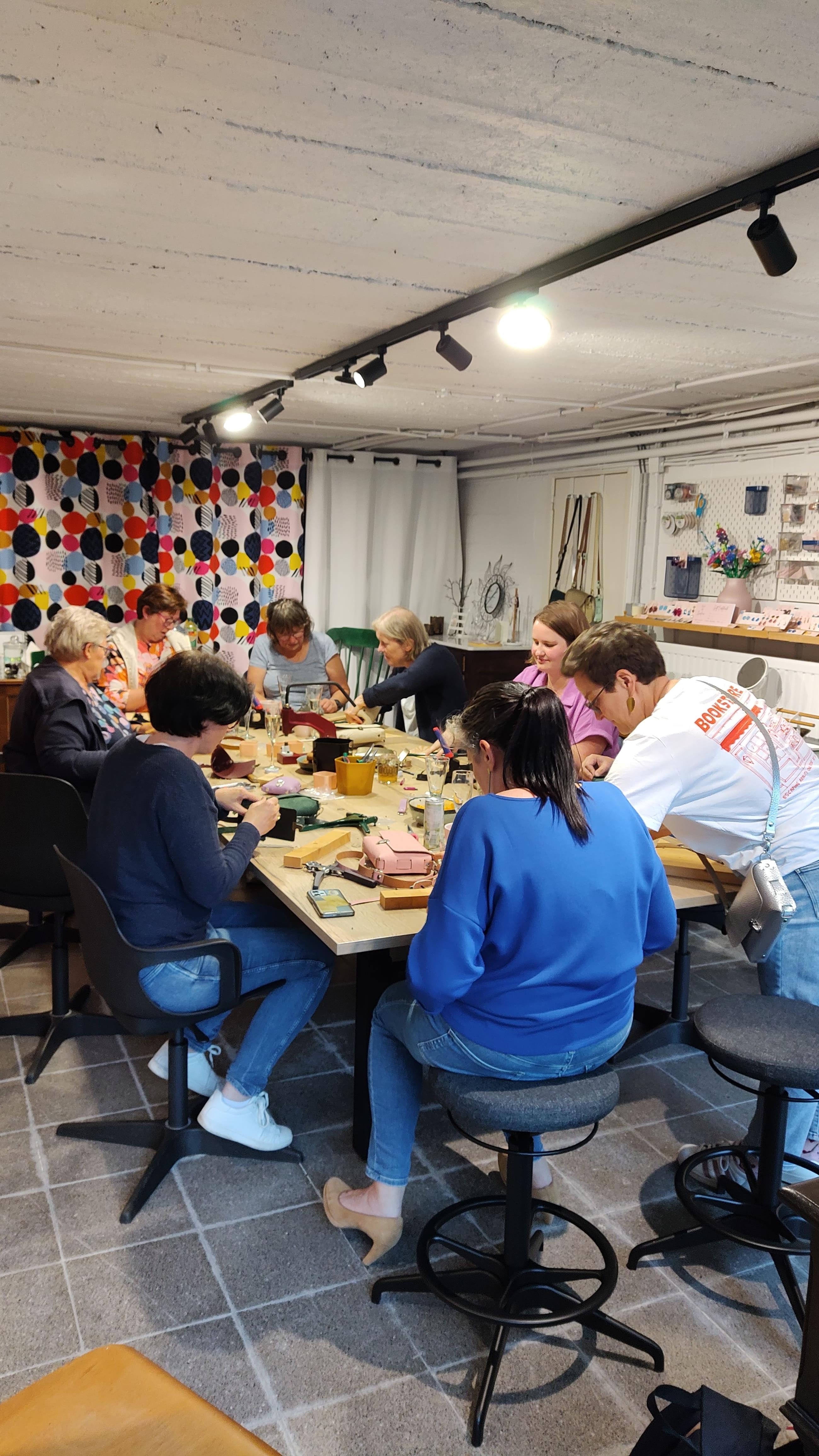 Workshop - Lederen handtas - Foto