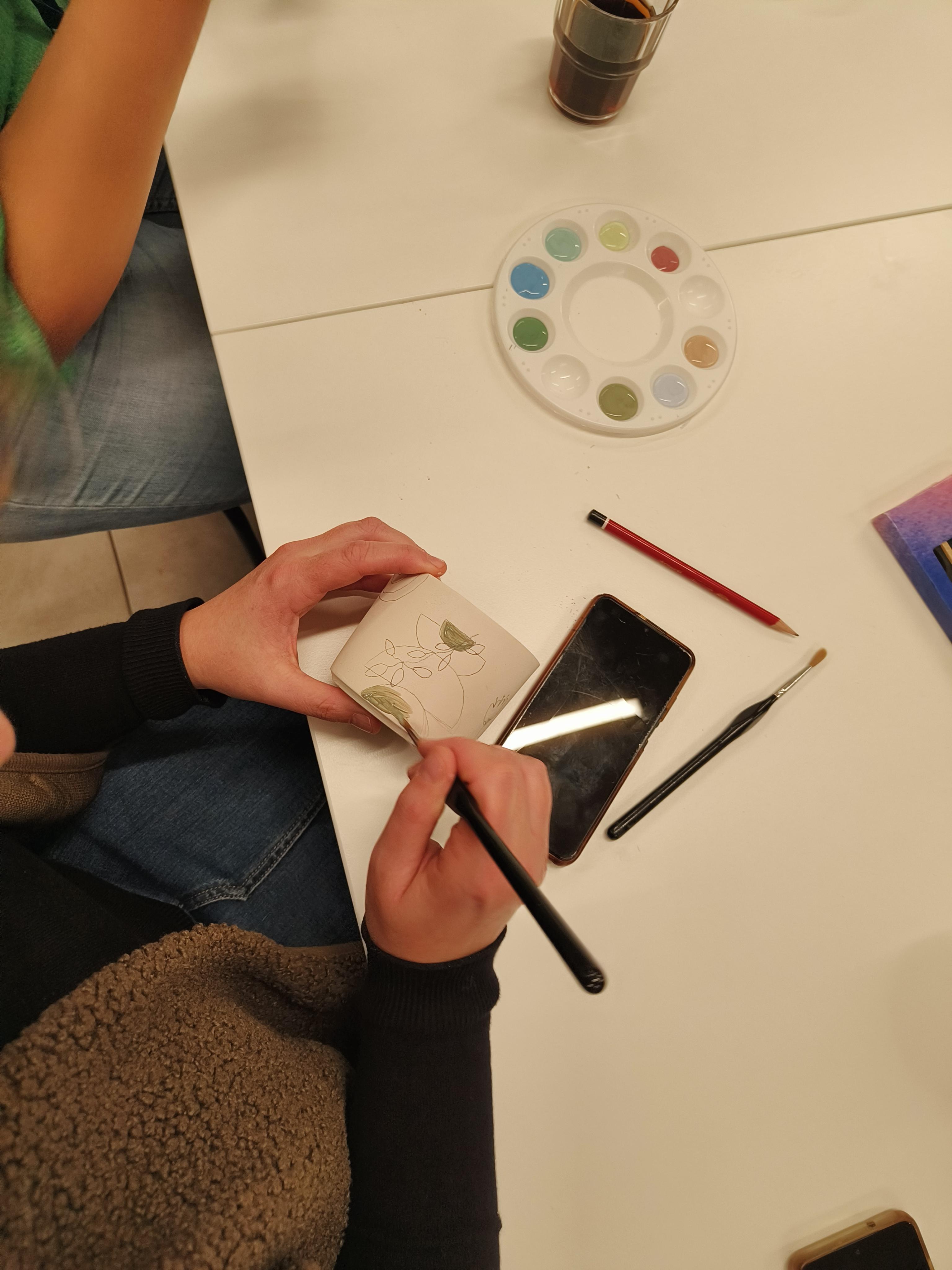 Pottery painting - Foto