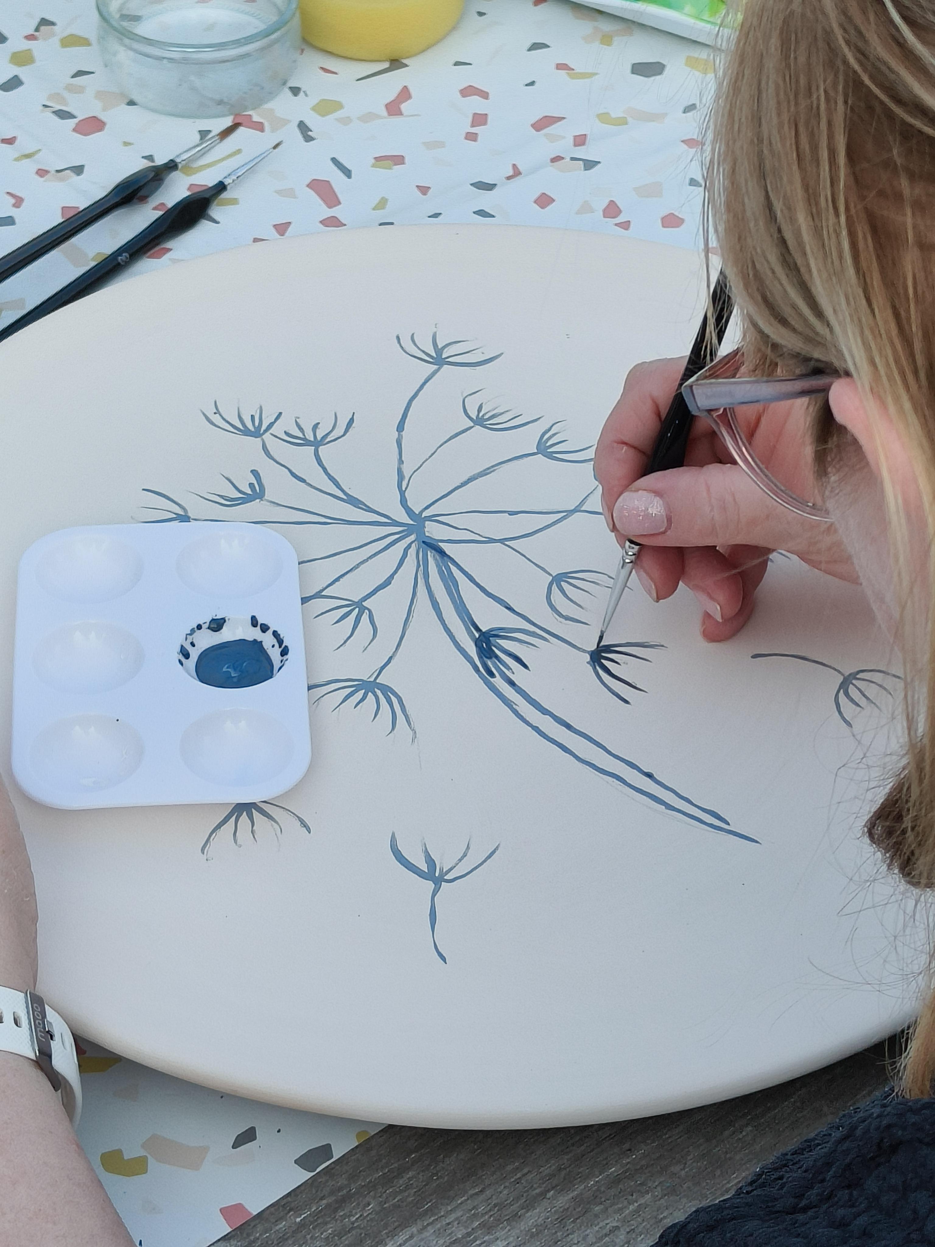 Pottery painting - Foto