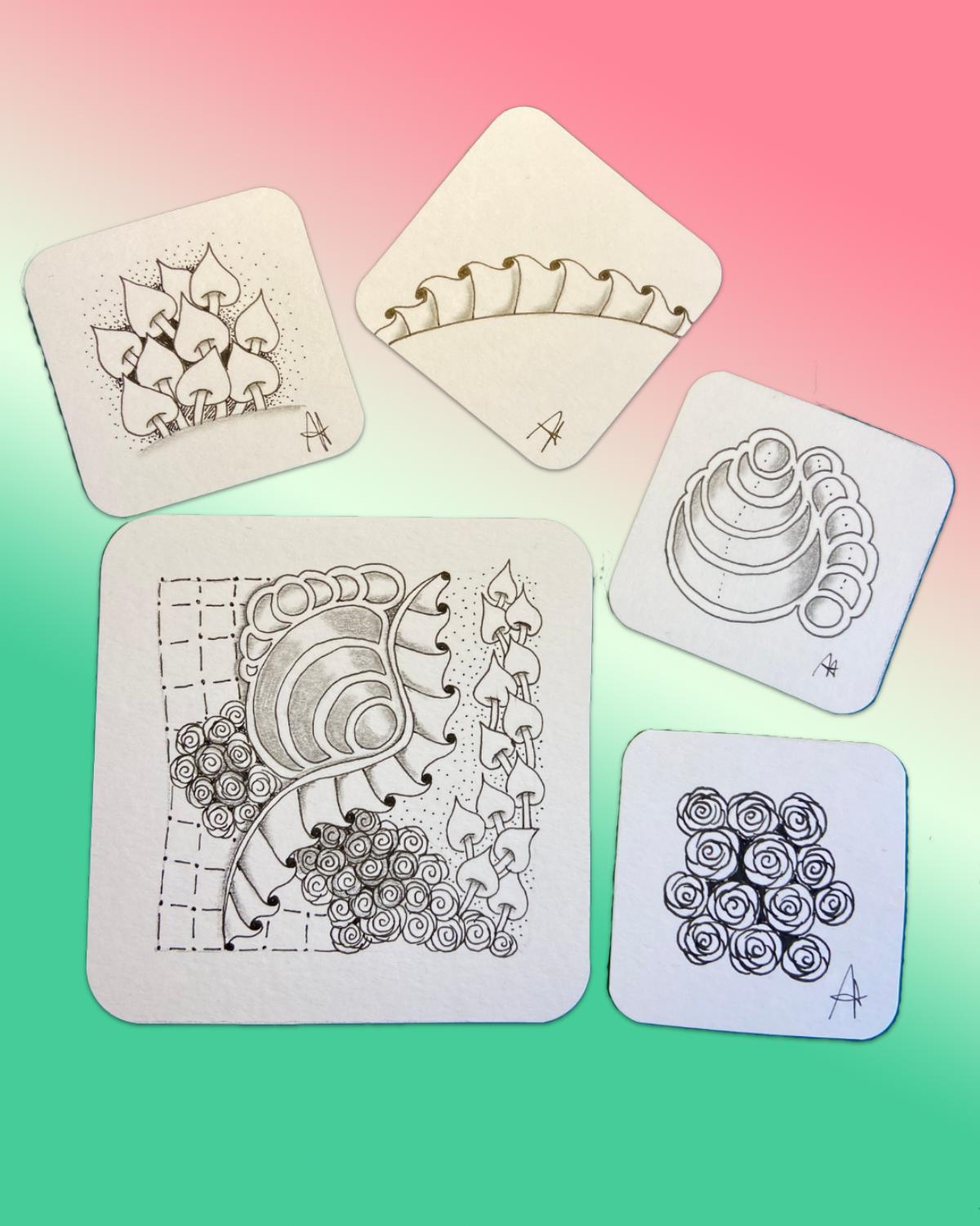 Tangle Tombola: workshop voor zentangle lovers - Foto