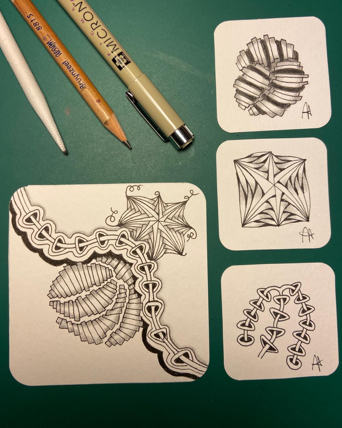 Tangle Tombola: workshop voor zentangle lovers - Foto