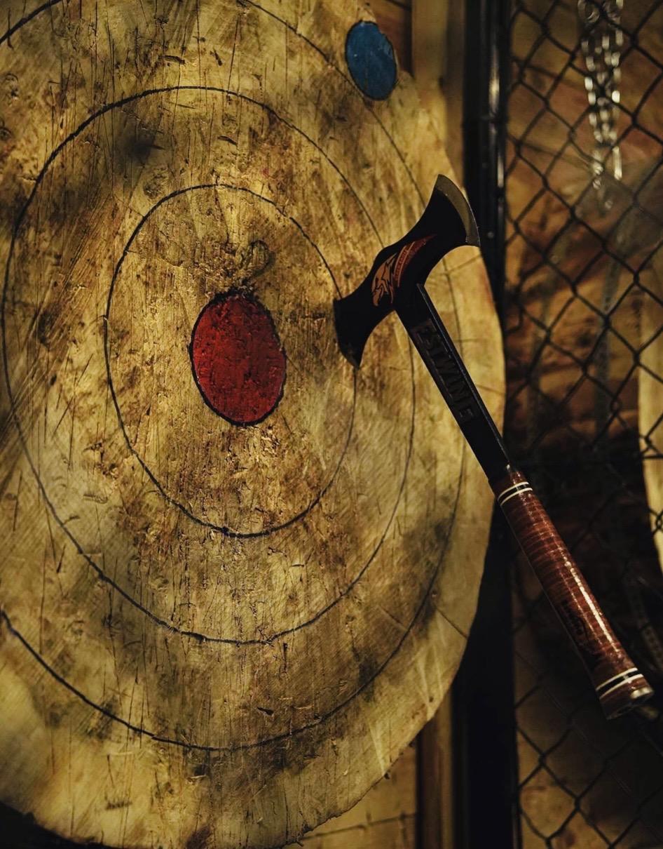 Bijlwerpen workshop in Mechelen - Foto